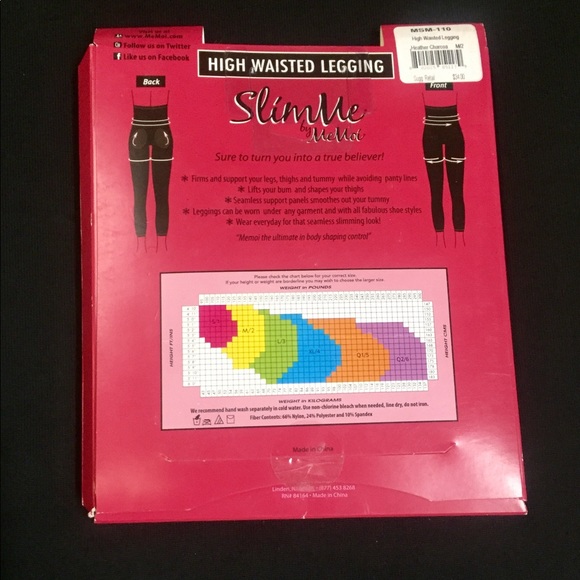 NWT Slim Me High Waisted Legging - Picture 3 of 5